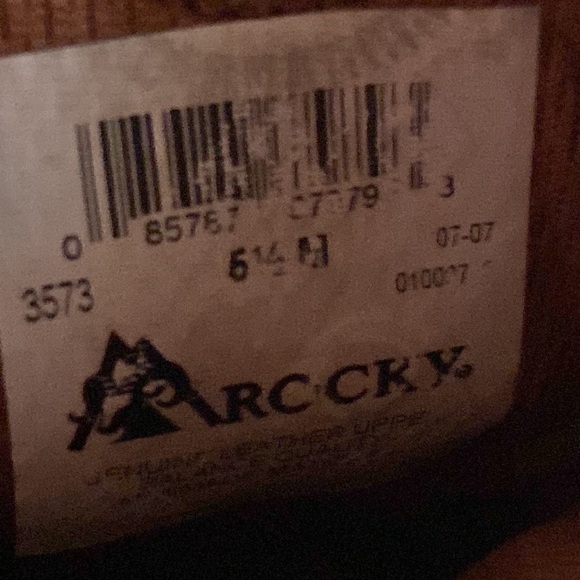 Rocky Tan Leather Western Boots - Picture 7 of 8